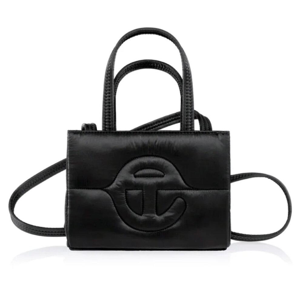 Telfar, Small Black Puff Bag